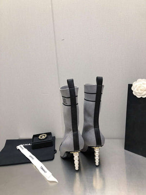 Chanel Women's Shoes Fashion Boots C94360 - 35 - View 8