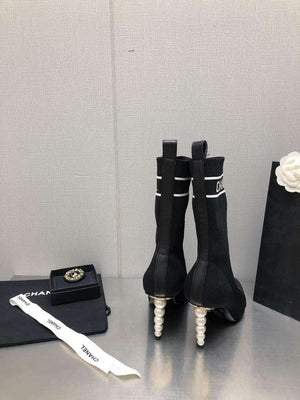 Chanel Women's Shoes Fashion Boots C94361 - 35 - View 4