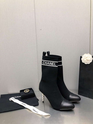 Chanel Women's Shoes Fashion Boots C94361 - 35 - View 8