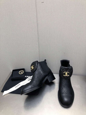 Chanel Women's Shoes Fashion Boots C94366 - 35 - View 1