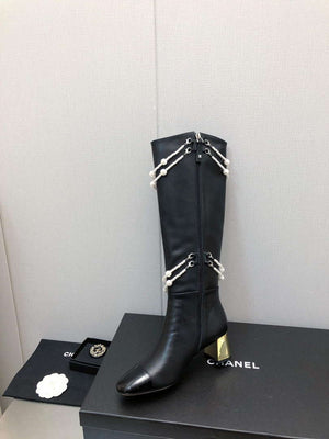 Chanel Women's Shoes Fashion High Boots C77661 - 35 - View 7