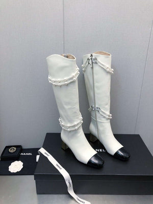Chanel Women's Shoes Fashion High Boots C77662 - 35 - View 2