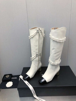 Chanel Women's Shoes Fashion High Boots C77662 - 35 - View 4