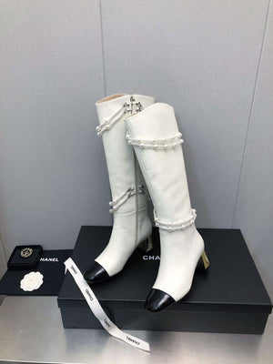 Chanel Women's Shoes Fashion High Boots C77662 - 35 - View 8