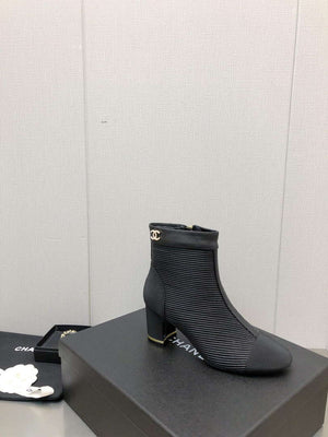 Chanel Women's Shoes Fashion Short Boots C77650 - 35 - View 8