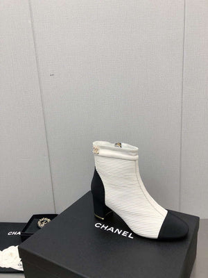 Chanel Women's Shoes Fashion Short Boots C77651 - 35 - View 5