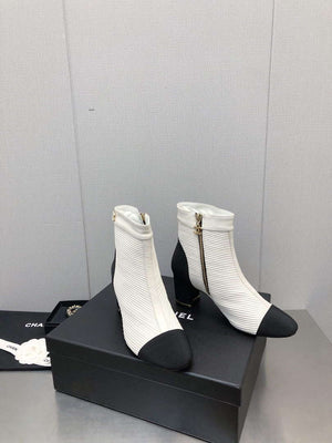 Chanel Women's Shoes Fashion Short Boots C77651 - 35 - View 6