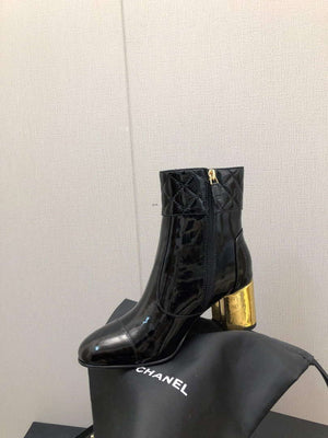 Chanel Women's Shoes Fashion Short Boots C77652 - 35 - View 3