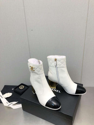 Chanel Women's Shoes Fashion Short Boots C77654 - 35 - View 3