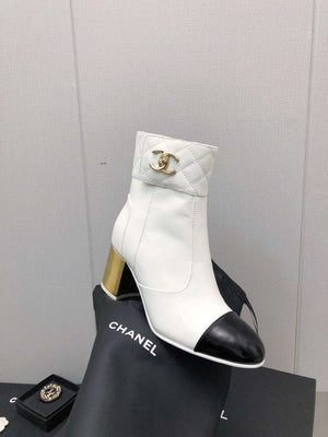 Chanel Women's Shoes Fashion Short Boots C77654 - 35 - View 9