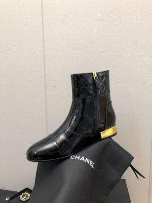 Chanel Women's Shoes Fashion Short Boots C77655 - 35 - View 8