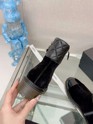 Chanel Women's Shoes Fashion Short Boots C94381 - 35 - View 7