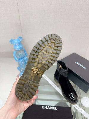 Chanel Women's Shoes Fashion Short Boots C94382 - 35 - View 9