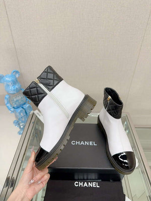 Chanel Women's Shoes Fashion Short Boots C94384 - 35 - View 4