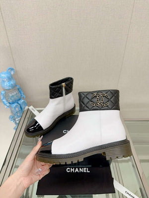 Chanel Women's Shoes Fashion Short Boots C94384 - 35 - View 5