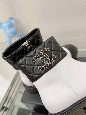 Chanel Women's Shoes Fashion Short Boots C94384 - 35 - View 7