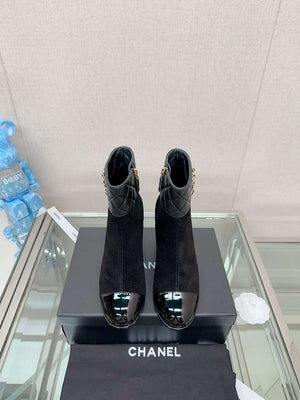 Chanel Women's Shoes Fashion Short Boots C94385 - 35 - View 2