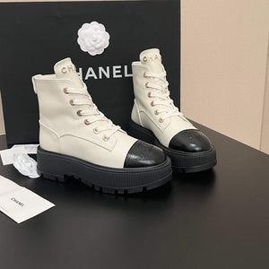 Chanel Women's Shoes Fashion Short Boots C94390 - 35 - View 2