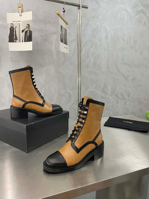 Chanel Women's Shoes G39162 Y55902 94305 Hight Boots 189934 - 35 - View 8