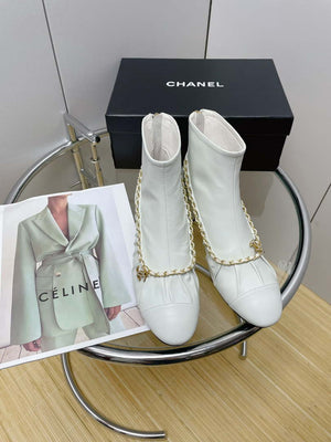 Chanel Women's Shoes Short Boots 194822 - 35 - View 1