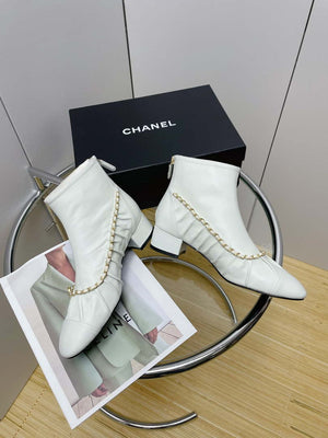 Chanel Women's Shoes Short Boots 194822 - 35 - View 5