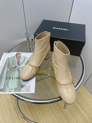 Chanel Women's Shoes Short Boots 194823 - 35 - View 7