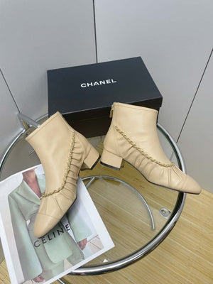 Chanel Women's Shoes Short Boots 194823 - 35 - View 6