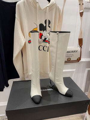 Chanel Women's Shoes High Boots 195143 - 35 - View 8