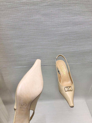Chanel Women's Sling-Back Fashion Shoes C93201 - Euro 35=US 4 - View 4