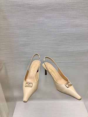 Chanel Women's Sling-Back Fashion Shoes C93201 - Euro 35=US 4 - View 5
