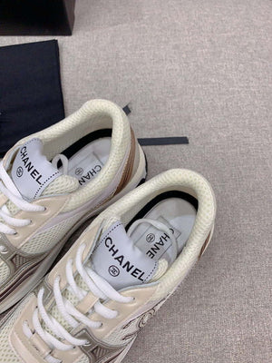 Chanel Women's Sneaker G45077 Designer Trainers Fabric Laminated C90102 - 34 - View 8