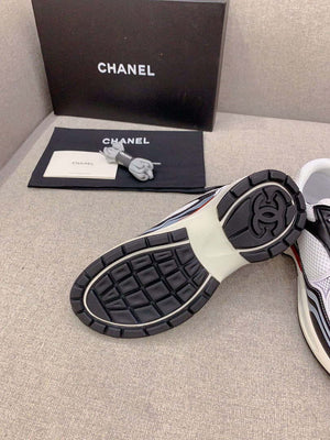 Chanel Women's Sneaker G45077 Designer Trainers Fabric Laminated C90107 - 34 - View 9