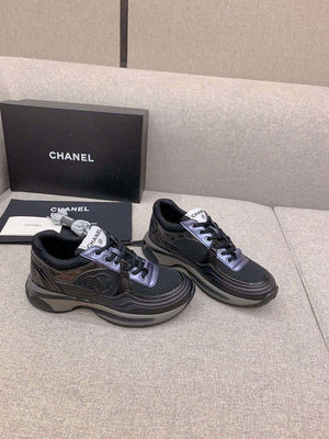 Chanel Women's Sneaker G45077 Designer Trainers Calfskin C90110 - 34 - View 3