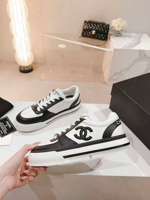 Chanel Women's Sneaker G45086 Designer Trainers Calfskin C90120 - 34 - View 3