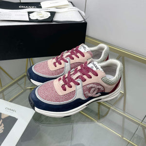 Chanel Women's Sneaker Shoes G38753 Pink and black - 35 - View 2
