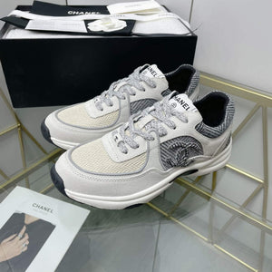 Chanel Women's Sneaker Shoes G38754 White and beige - 35 - View 2