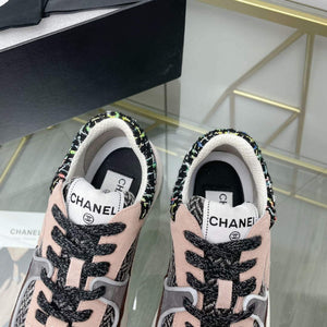 Chanel Women's Sneaker Shoes G38757 Pink and Brown - 35 - View 7
