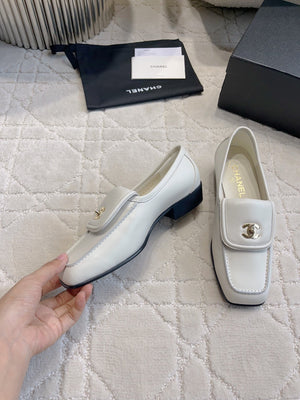 Chanel Women's Square-Toe Flat Shoes C93300 - Euro 35=US 4 - View 3