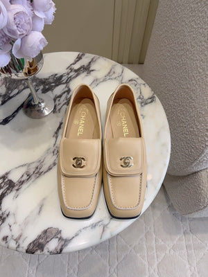 Chanel Women's Square-Toe Flat Shoes C93301 - Euro 35=US 4 - View 1