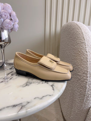 Chanel Women's Square-Toe Flat Shoes C93301 - Euro 35=US 4 - View 2