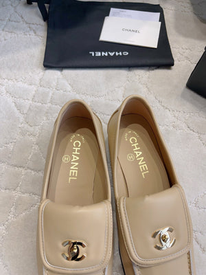 Chanel Women's Square-Toe Flat Shoes C93301 - Euro 35=US 4 - View 8