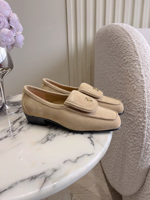 Chanel Women's Square-Toe Flat Shoes C93303 - Euro 35=US 4 - View 2