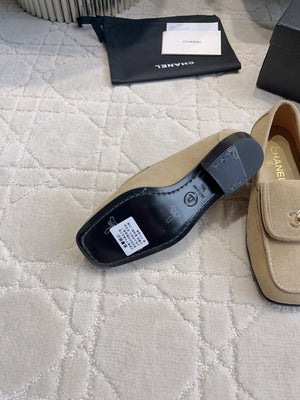 Chanel Women's Square-Toe Flat Shoes C93303 - Euro 35=US 4 - View 6