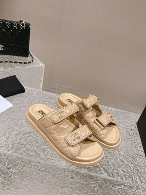 Chanel Women's Velcro sandals Fashion Shoes C93238 - Euro 35=US 4 - View 3
