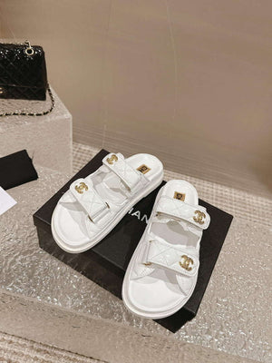 Chanel Women's Velcro sandals Fashion Shoes C93239 - Euro 35=US 4 - View 5