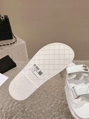Chanel Women's Velcro sandals Fashion Shoes C93239 - Euro 35=US 4 - View 9