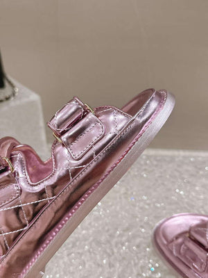 Chanel Women's Velcro sandals Fashion Shoes C93241 - Euro 35=US 4 - View 6