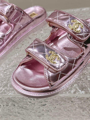 Chanel Women's Velcro sandals Fashion Shoes C93241 - Euro 35=US 4 - View 7