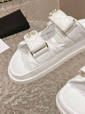 Chanel Women's Velcro sandals Fashion Shoes C93246 - Euro 35=US 4 - View 7