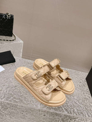 Chanel Women's Velcro sandals Fashion Shoes C93248 - Euro 35=US 4 - View 3